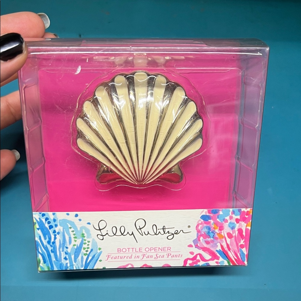 Lilly Pulitzer Shell bottle opener